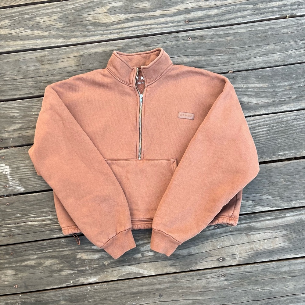 Set Active Heavyweight Half-Zip Pullover S